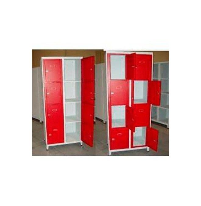 Taquillas metálicas--Taquilla soldada Multipuerta 5 puertas