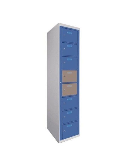 Lockers.-Ticketschalter gelötet Mehrtür 8 Türen