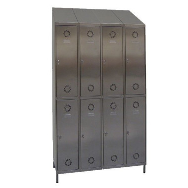 Armadi--Inoxidable Steel Lockers 2 porte 2