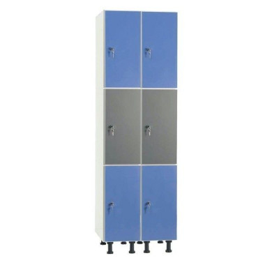 Armadi in Melaminico--Armadietto in melamina 3 porte 2