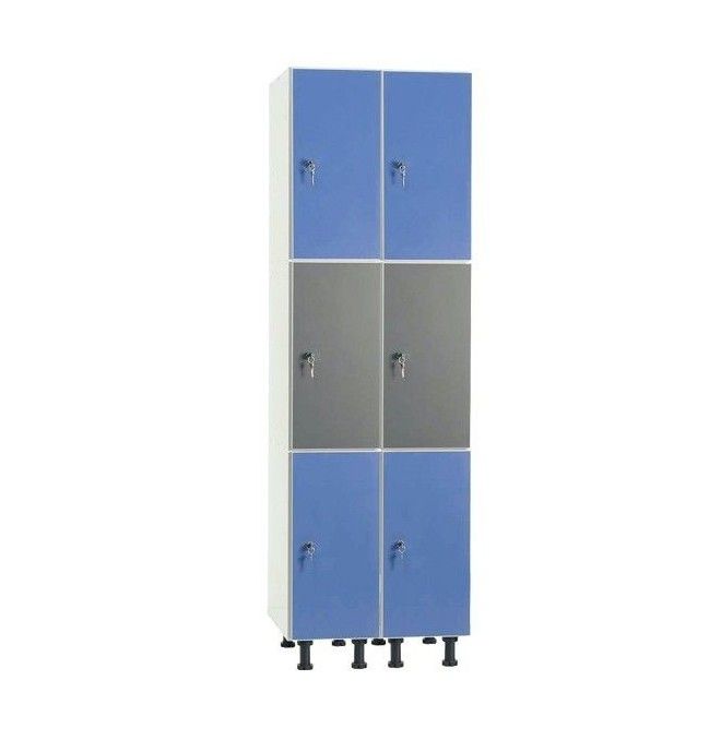 Melamine Lockers--Melamine locker 3 doors