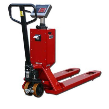 Pesagem de Paletes--Porta-paletes carga 2000kg com impressora