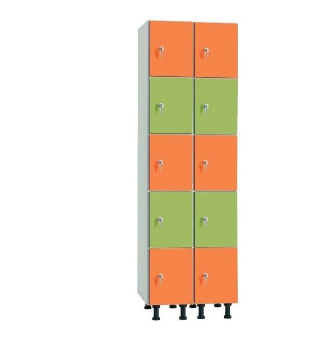 Melamine Lockers--Melamine locker with fenical door 5 doors