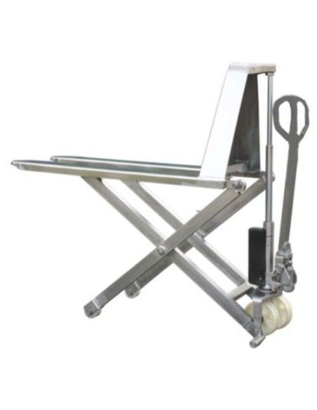 Scissor Pallet Trucks--Pallet truck Stainless steel 1000x540load 1000kg