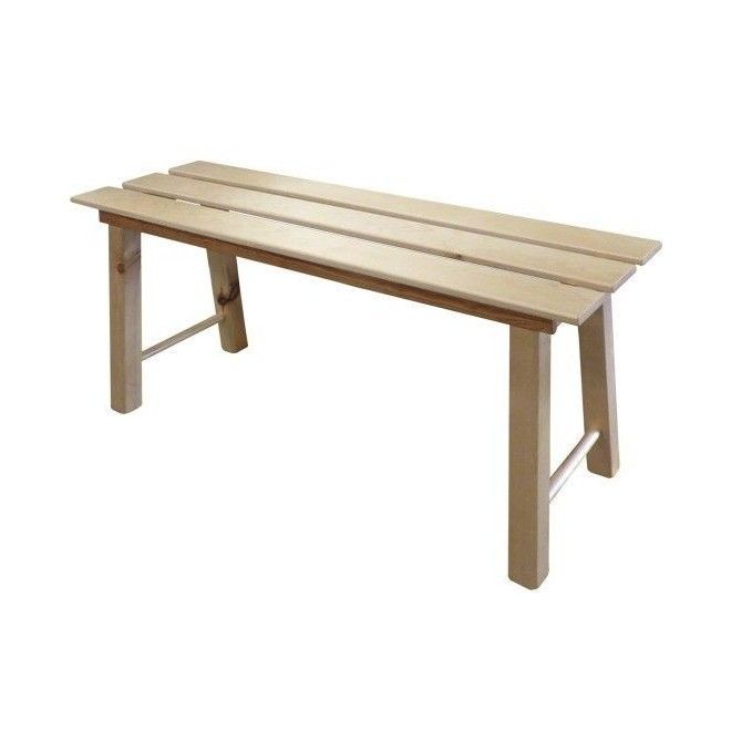 Changing Room Benches-- Simple Wood Banks