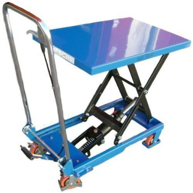Mesas manuais..-Mesa elevatória manual 150kg para 720mm