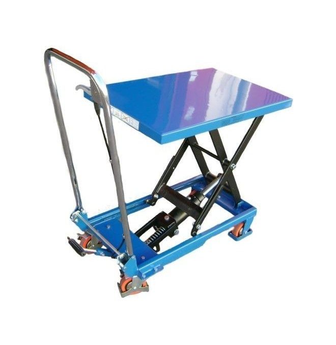 Mesas manuais..-Mesa elevatória manual 150kg para 720mm