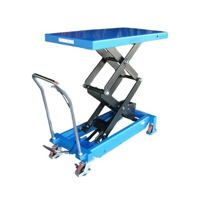 Tavoli manuali..-Tavolo elevatore manuale 800kg a 1500mm