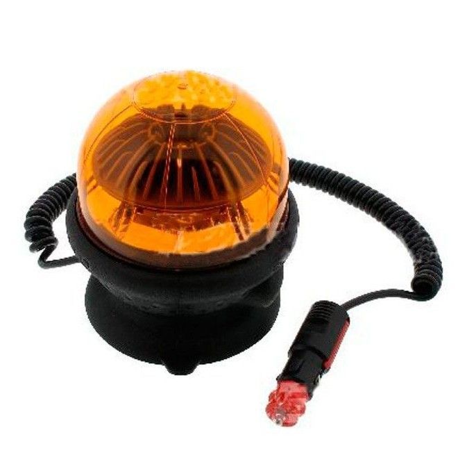 Headlights and Safety Mirrors--Faro LED rotating flashing with magnetic suction cup