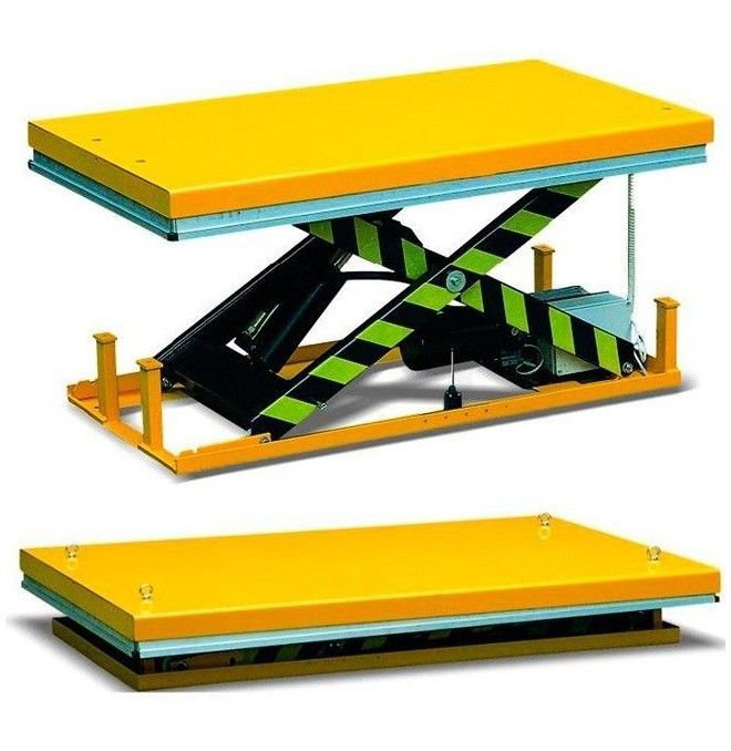 Tables électriques-TYMBIA-Table élévatrice électrique 2000kg à 1050mm 1200x1700mm