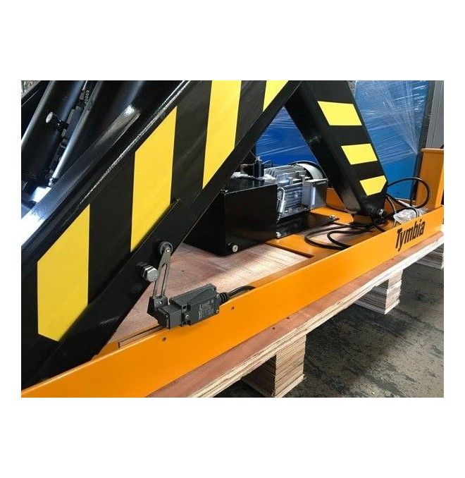 Tavoli elettrici-TYMBIA-Tavolo elevatore elettrico 4000kg a 1050mm 1700x1200mm