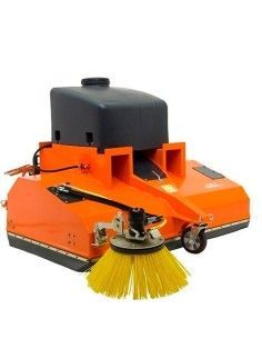 Sweepers and Brushes--Sweeper with Brush Lateral for Forklift