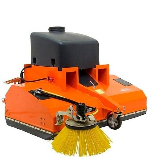 Balayeuses et Brosses--Balayeuse avec Brosse Latéral pour Chariot élévateur