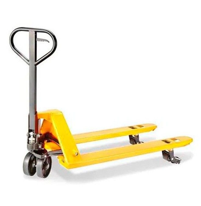 Transpaletas Manuales--Transpaleta de 1.500kg con giro lateral - Agilidad total