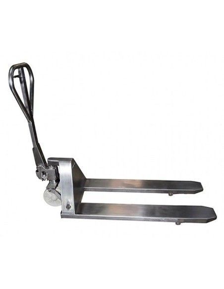 Stainless Steel and Galvanized Pallet Trucks--Pallet truck 100% stainless steel AISI 304 of 2500kg