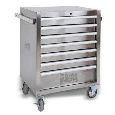 Carts und Banken Workshops--INOX Box 7 Cajones werkzeuge