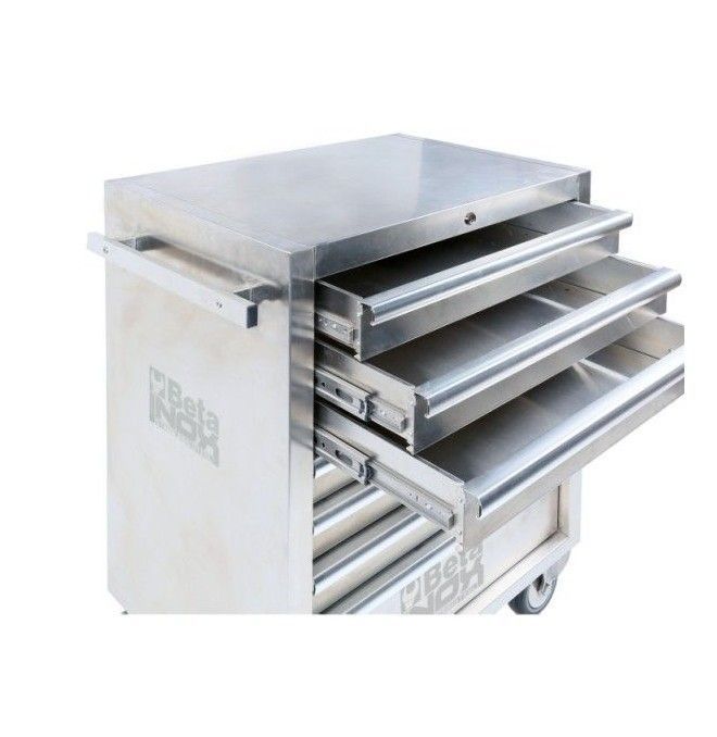 Carts e banche workshop--INOX Box 7 Cajones utensili