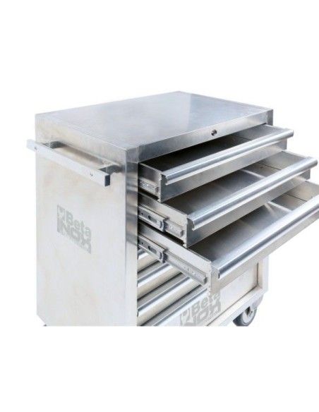 Carts e banche workshop--INOX Box 7 Cajones utensili