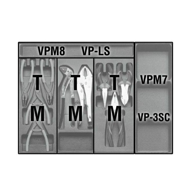 Paniers et banques ateliers--INOX Box 7 Cajones outils