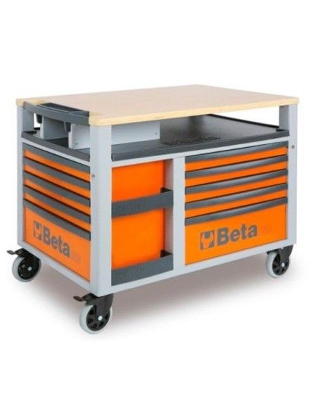 Ateliers Carros et banques... Cajonera 10 Cajones con Mesa Trabajo