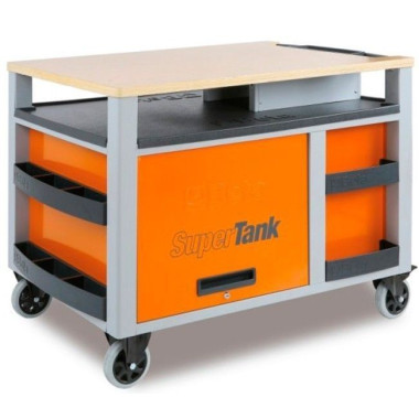 Carros and banks workshops...Cajonera 10 Cajones con Mesa Trabajo 2