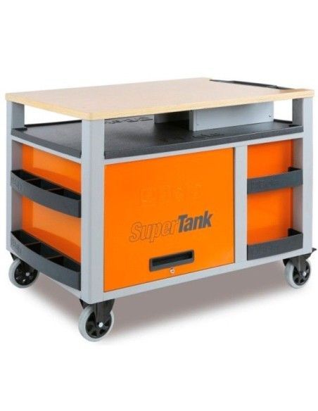 Carros and banks workshops...Cajonera 10 Cajones con Mesa Trabajo