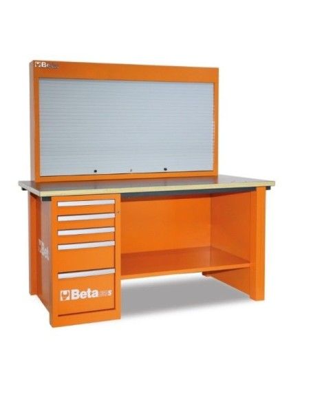 Carros and banks workshops..-Work bench with 5 Cajones and Tool Panel