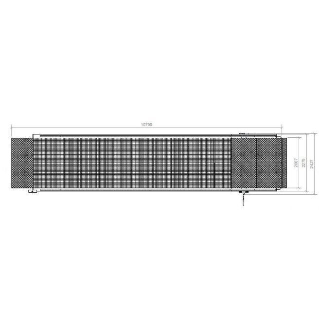 Rampes de Chargement--Rampe de chargement 10m et 12ton