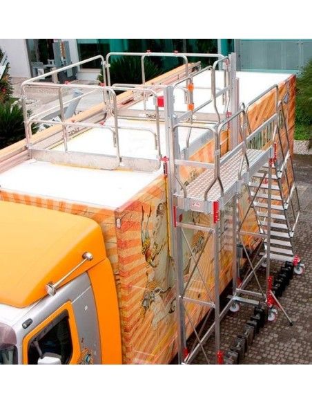 Scaffolding--Platform with Barandilla Regulable