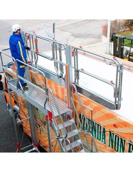 Scaffolding--Platform with Barandilla Regulable