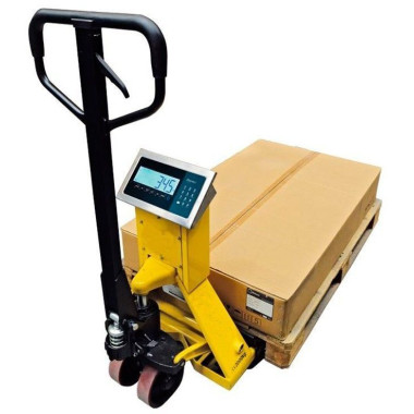 Transpallet Pesatori--Transpallet pesatore con Indicatore LCD