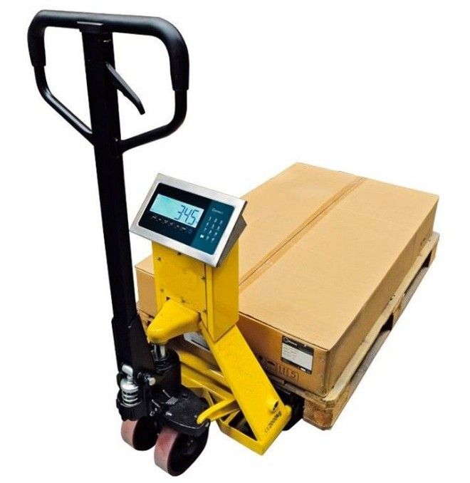 Wiegehubwagen--Wiegender Hubwagen mit Indikator LCD