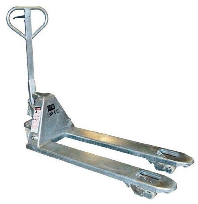 Edelstahl- und Verzinkte Hubwagen--Palettenwagen Premium verzinkt 1150x520mm
