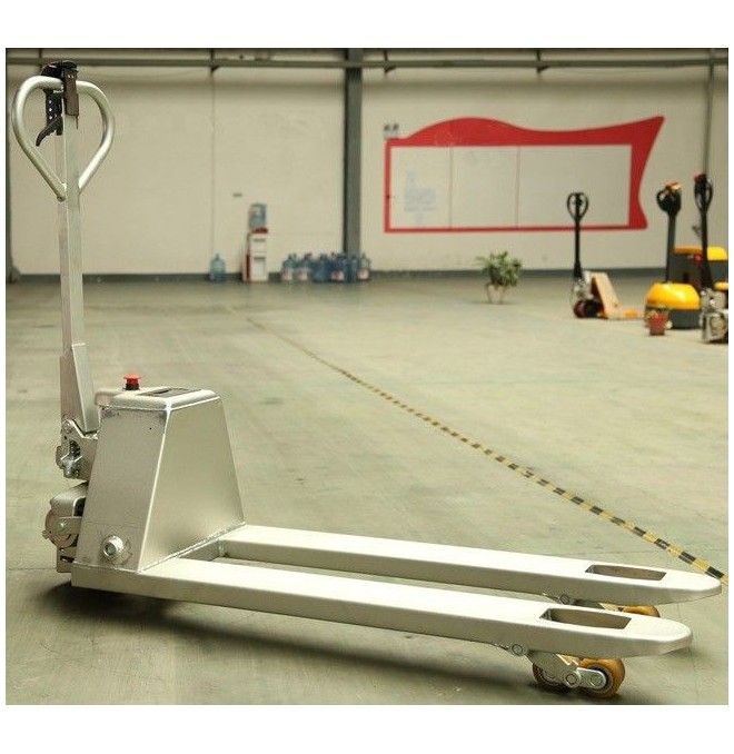 Transpaletas inox y galvanizadas-TYMBIA-Transpaleta galvanizada de 1500kg - Eficiencia en almacén