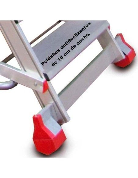 Stairs--Ladder aluminium 150kg to 1150mm