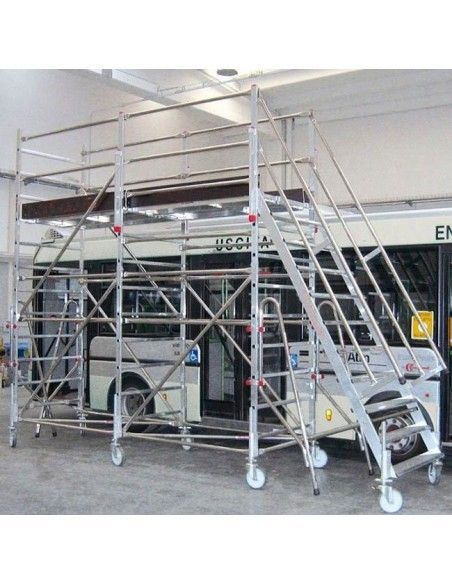 Escaliers-Forme en aluminium de 150 kg à 2000 mm de haut