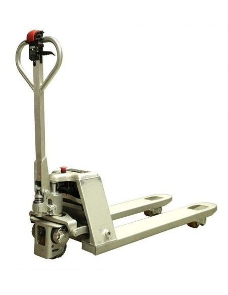 Stainless Steel and Galvanized Pallet Trucks-TYMBIA-Electric pallet truck Galvanized 1500kg