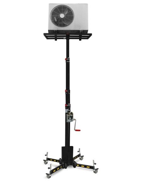 Manuelle Stapler- Manuelles Eleuder 125kg bis 4560 mm (mit Rädern)