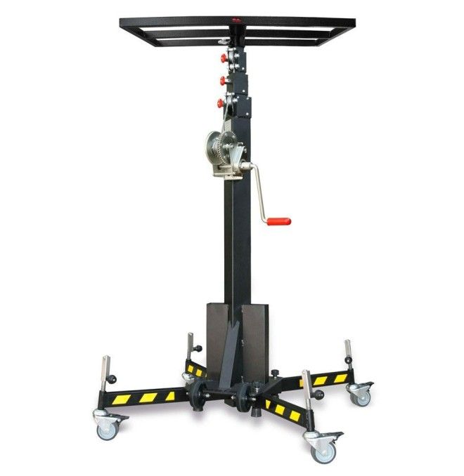 Manual Stackers--Elevator Manual 125kg to 4560mm (with wheels)
