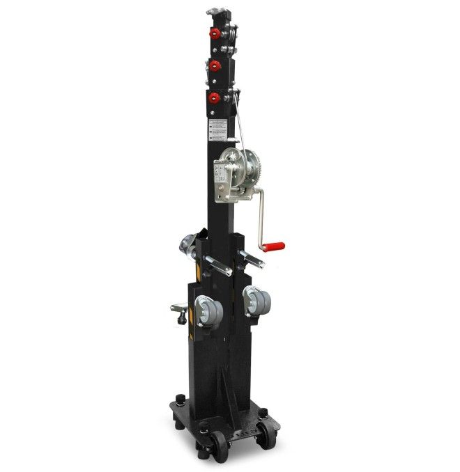 Manual Stackers--Elevator Manual 125kg to 4560mm (with wheels)