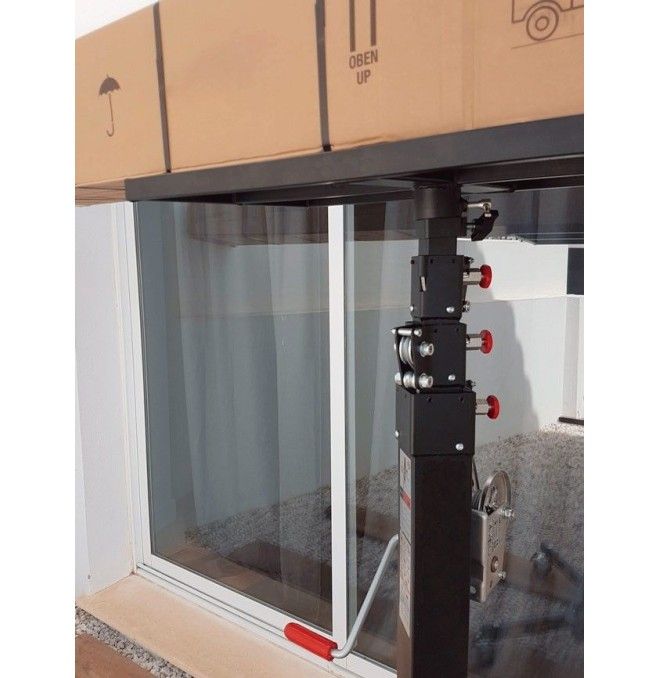 Manual Stackers--Elevator Manual 125kg to 4560mm (with wheels)