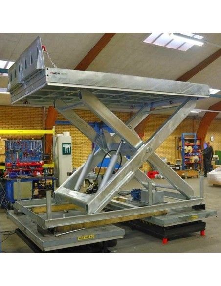 Tavoli elettrici..-Tavolo elevatore elettrico 5000kg a 2630mm 2000x3000mm