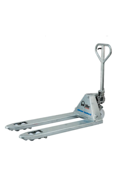 Stainless Steel and Galvanized Pallet Trucks--Pallet truck Galvanized Shortcut 800x525mm
