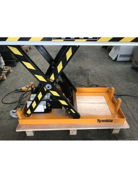 Mesas elétricas..-TYMBIA-Mesa elevatória elétrica 750kg para 990mm 1300x820mm