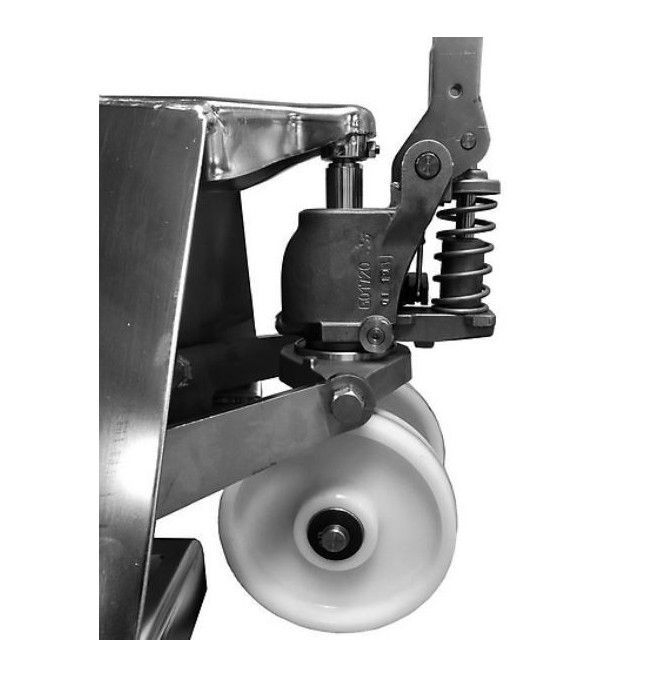 Transpalettes Inox et Galvanisés-TYMBIA-Transpalette Galvanisé 1150x525capacité 2500kg