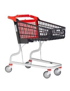 Supermercados e armazéns..-Carrinho de supermercado PVC 90 litros