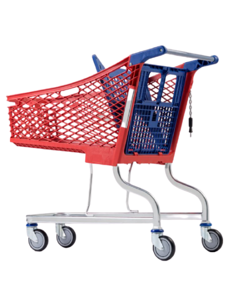 Supermercados e armazéns..-Carrinho de supermercado PVC 150 litros