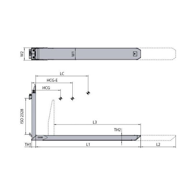 Fourches et Leurs Accessoires-- Lockers télescopiques hydrauliques