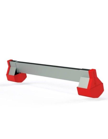 Escaliers-Échelle Robuste avec plate-forme, roues et étapes