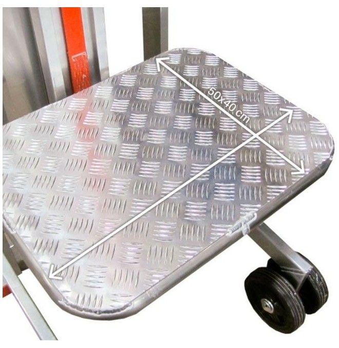 Stairs--Ladder with Platform for Work and Elevation Load Plan